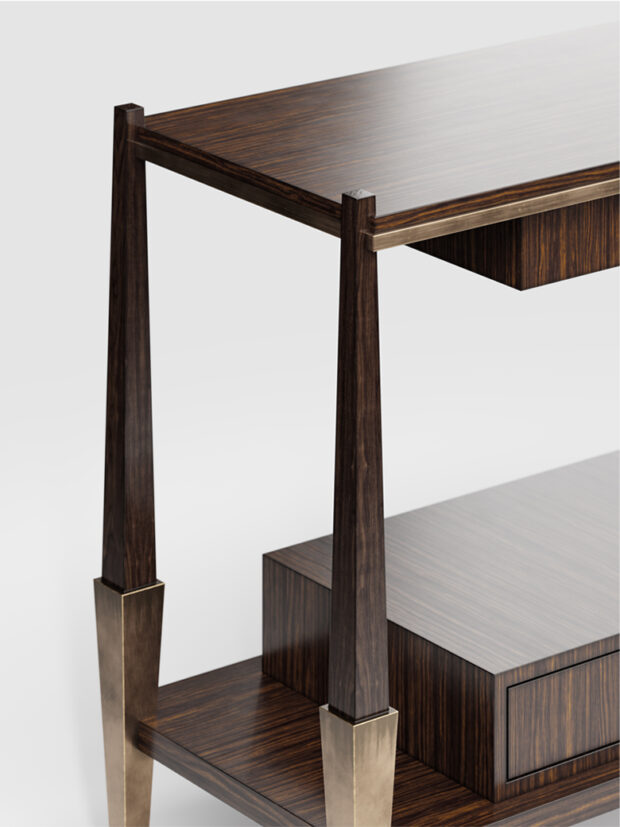 Leveller Bar Stool by Dylan Farrell - R HUGHES
