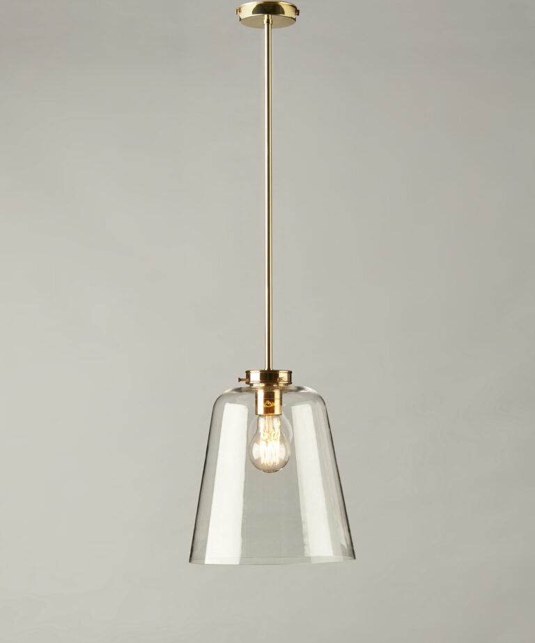 Glass Bell Shade, Large - R HUGHES