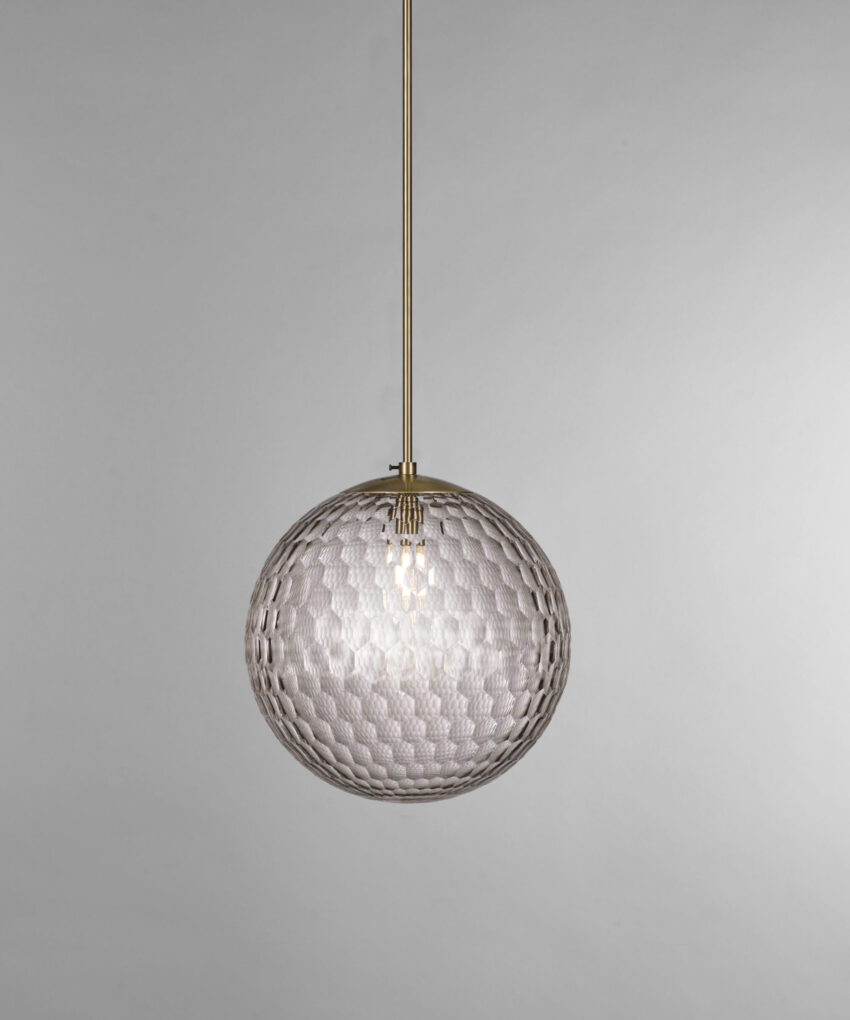 Hammered Glass Globe, Large