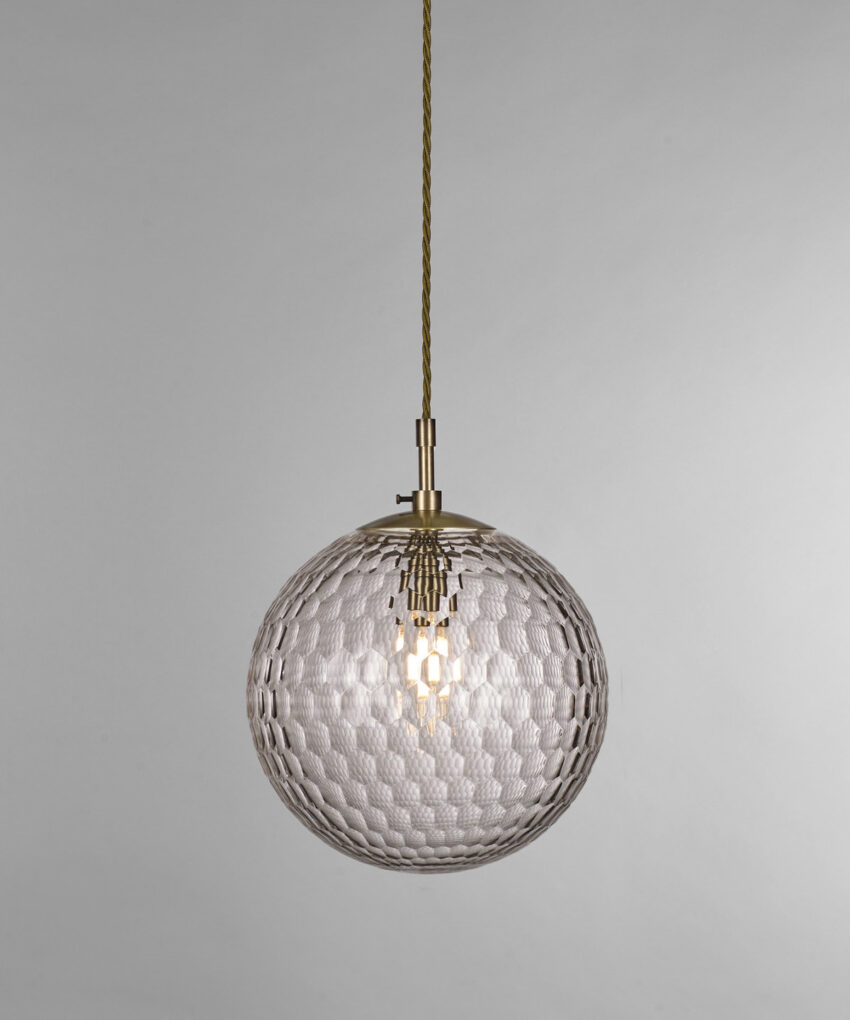 Hammered Glass Globe, Small