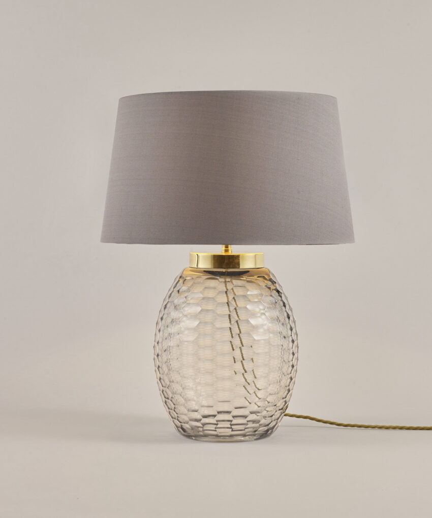 Mala Table Lamp, Small, Honeycomb