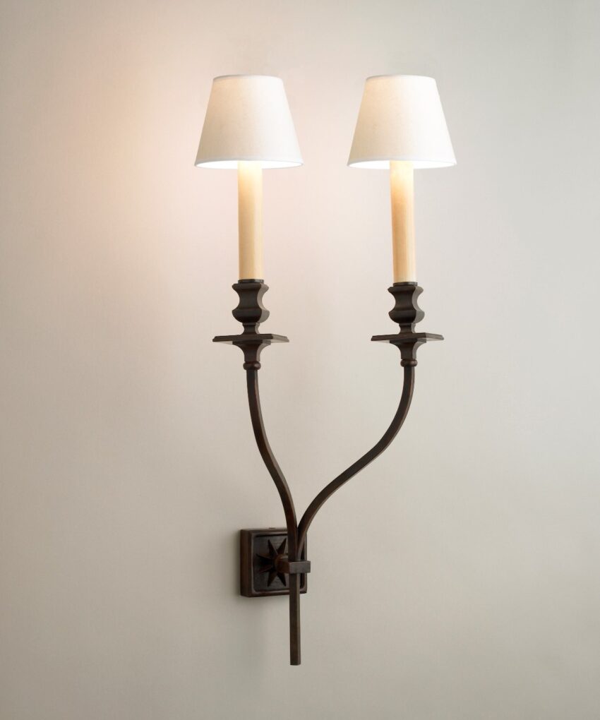 Starback Wall Light, Double Arm, Small