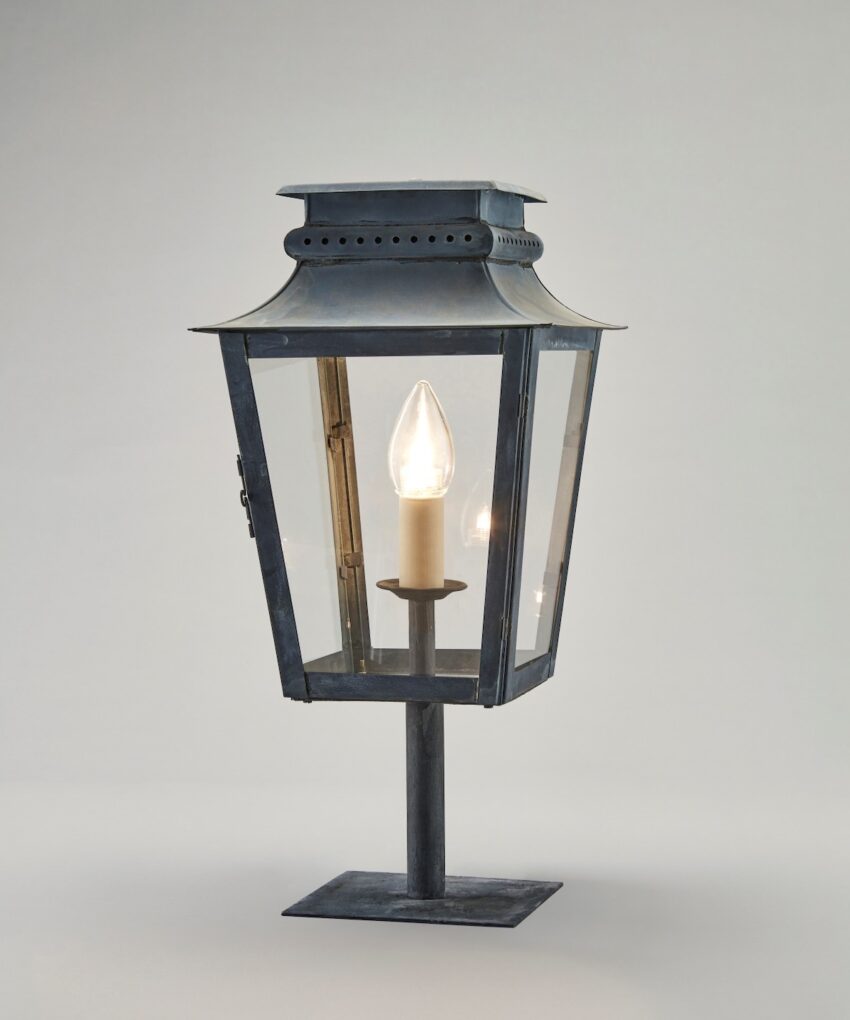 Zeus Lantern, Post Mount, Small