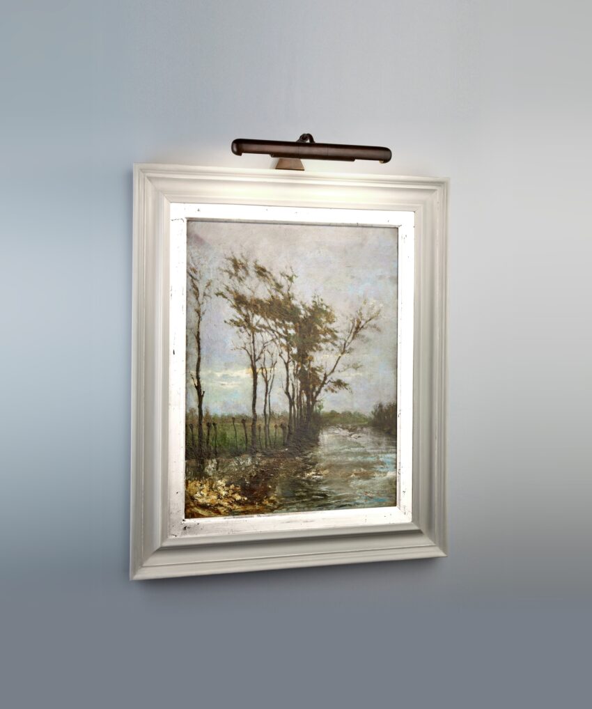 Selina Frame Mounted Picture Light, Medium