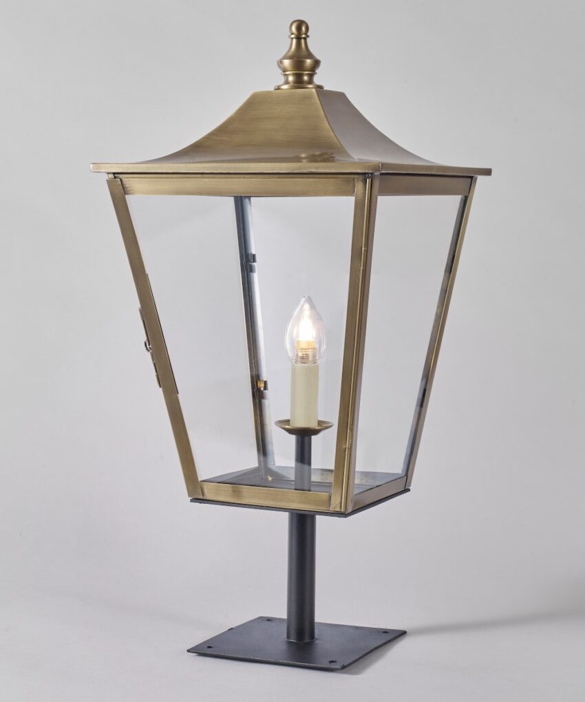 Athena Lantern, Post Mount, Large