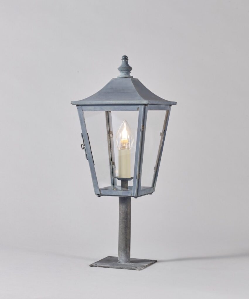 Athena Lantern, Post Mount, Small