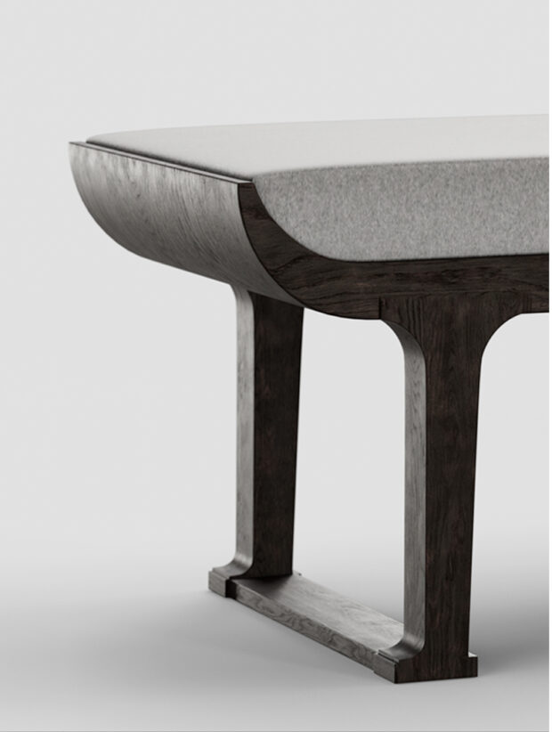 Dylan R Bench Aller Bench by Dylan Farrell - R HUGHES