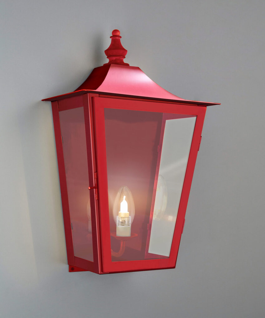 Athena Wall Lantern Large, Custom RAL