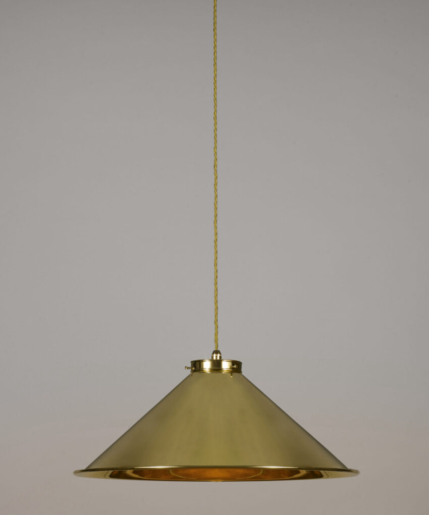 Leila Brass Pendant Large