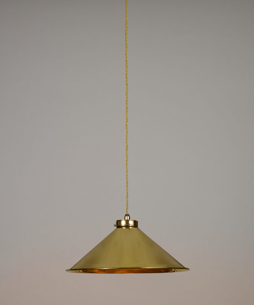 Leila Brass Pendant Medium
