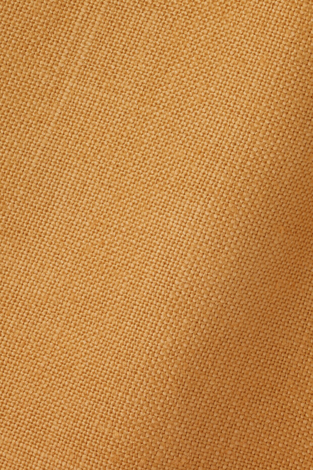 HEAVY WEIGHT LINEN IN LION - R HUGHES