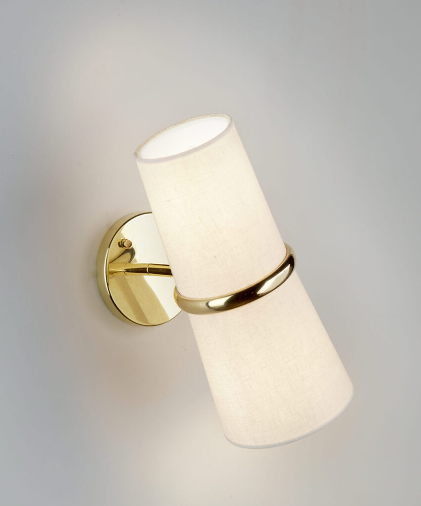 JACQUES DOUBLE CONE WALL LIGHT