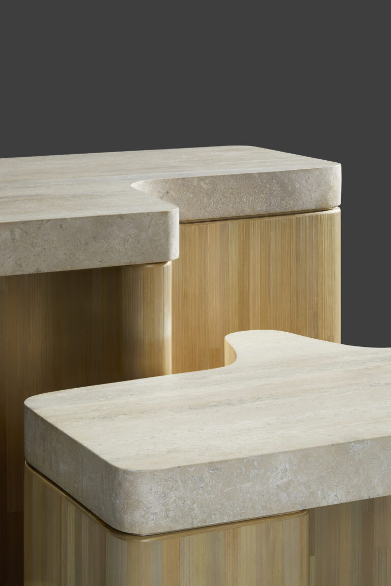 Hughes Table Modcod Ondas Side Table - R HUGHES