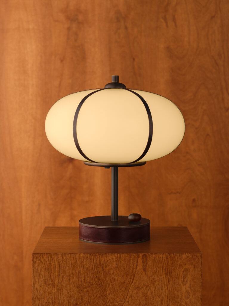 Table Rump Light Rib Table Lamp Ellipse Short - R HUGHES