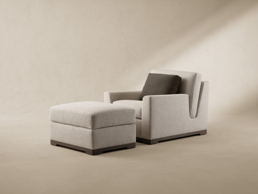 HUDSON LOUNGE CHAIR OTTOMAN