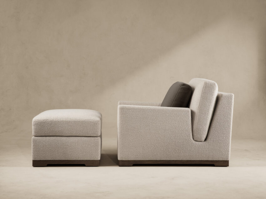 HUDSON LOUNGE CHAIR OTTOMAN
