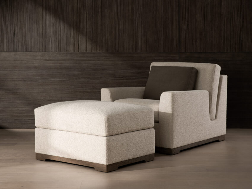 HUDSON LOUNGE CHAIR OTTOMAN