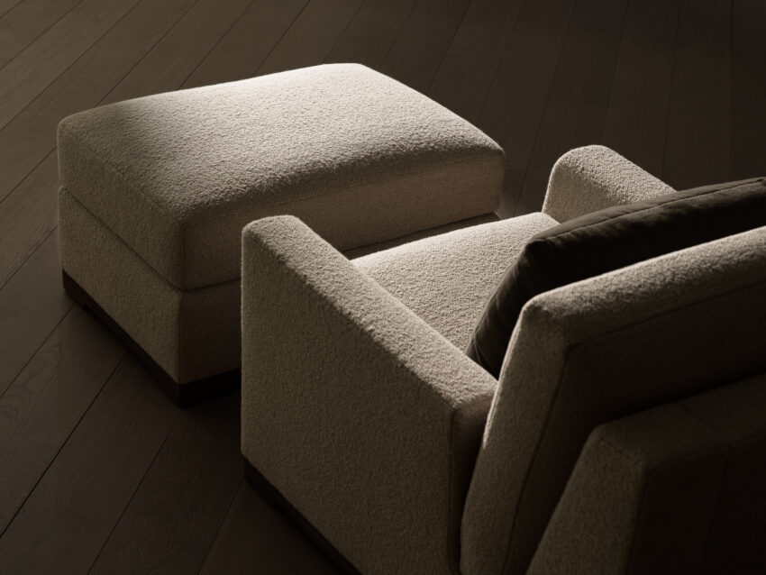 HUDSON LOUNGE CHAIR OTTOMAN