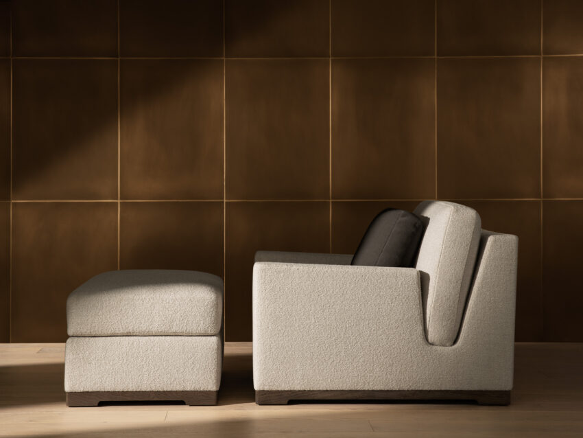 HUDSON LOUNGE CHAIR OTTOMAN