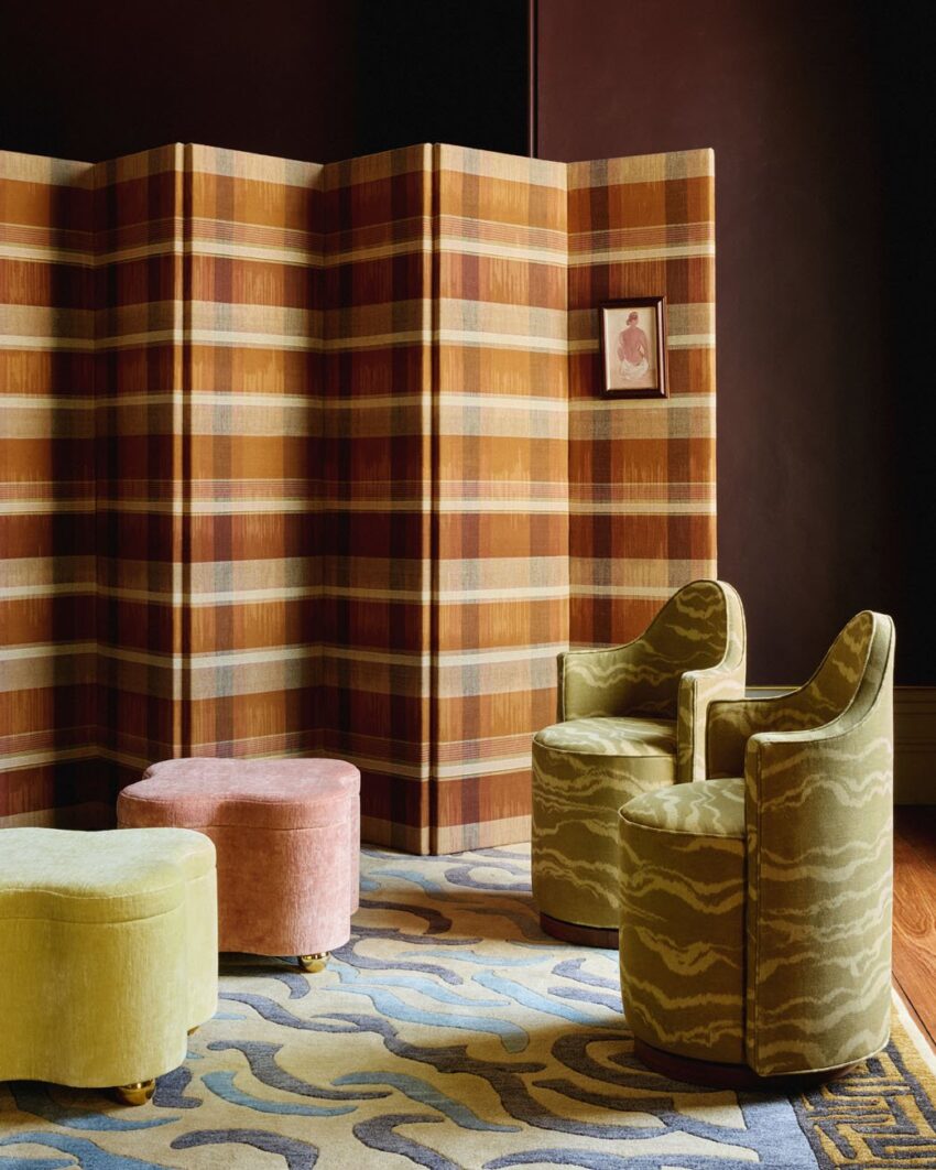 Atlas Linen Velvet | Camellia