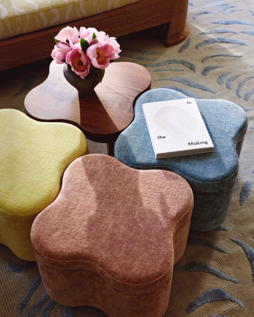 Atlas Linen Velvet | Camellia