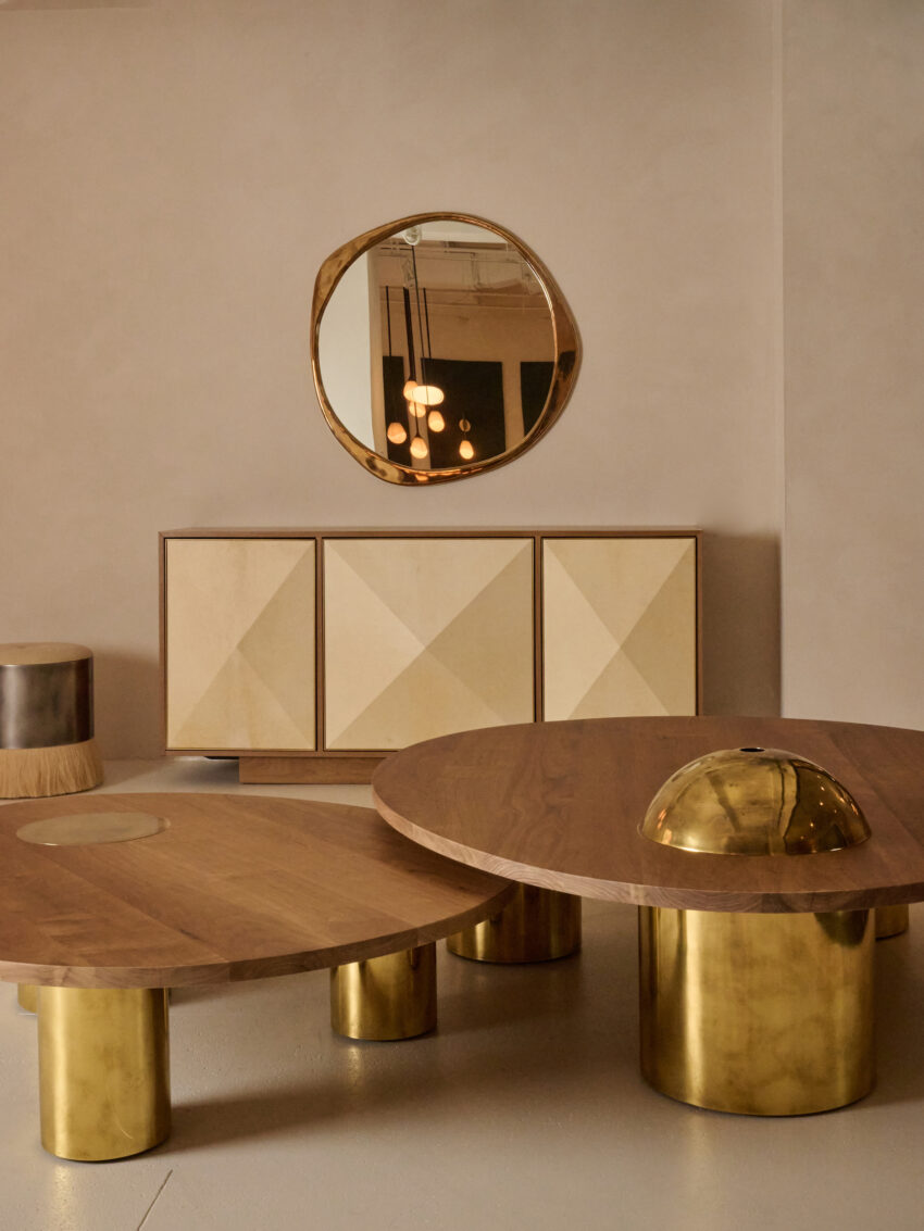 Pyramid Single Door Nightstand
