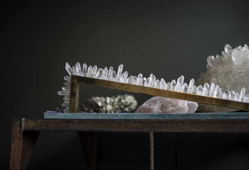 PYTHAGORAS CRYSTAL SCONCE