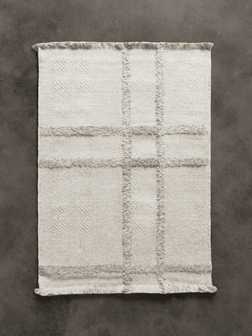 Shadow Plaid – Natural White
