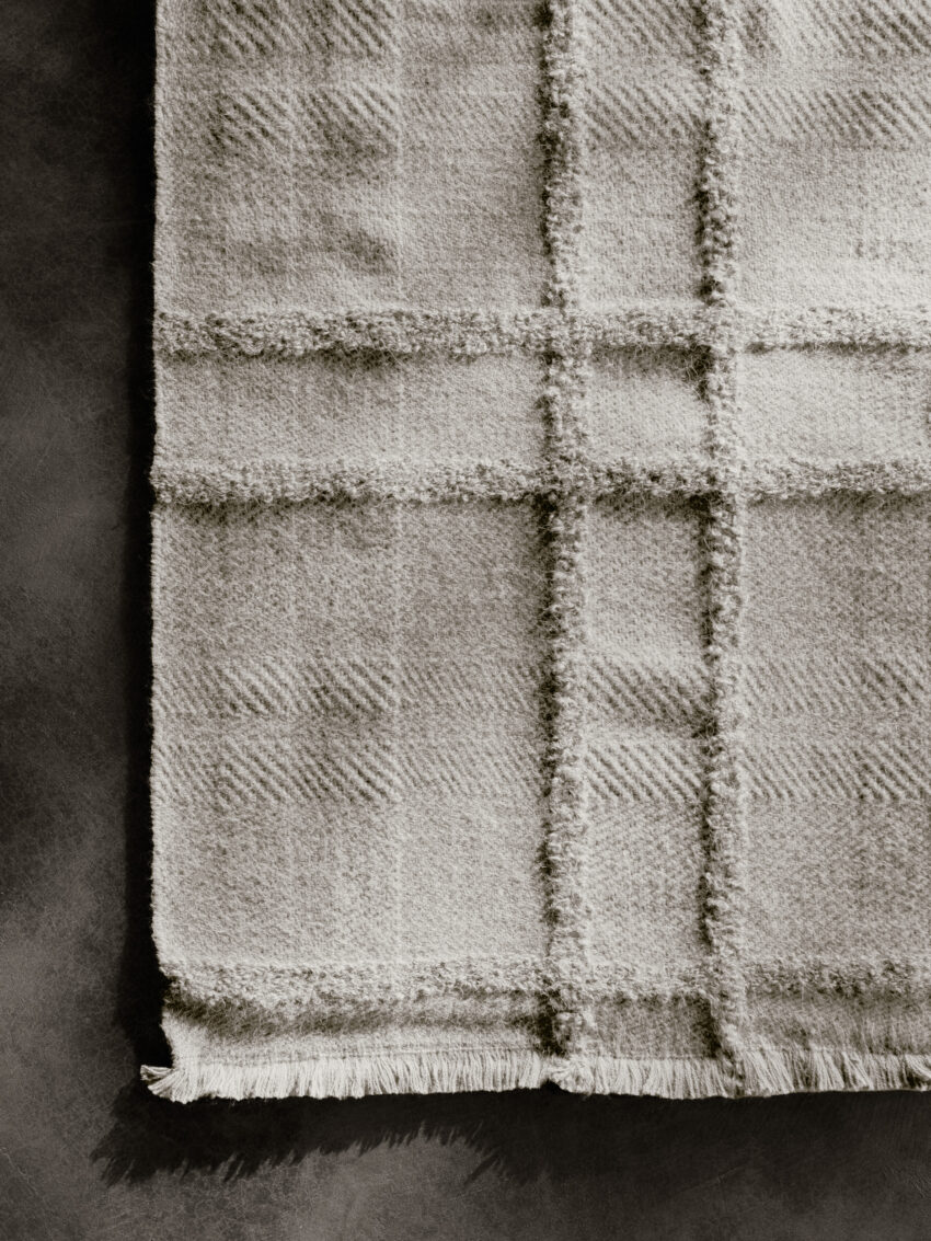 Shadow Plaid – Natural White