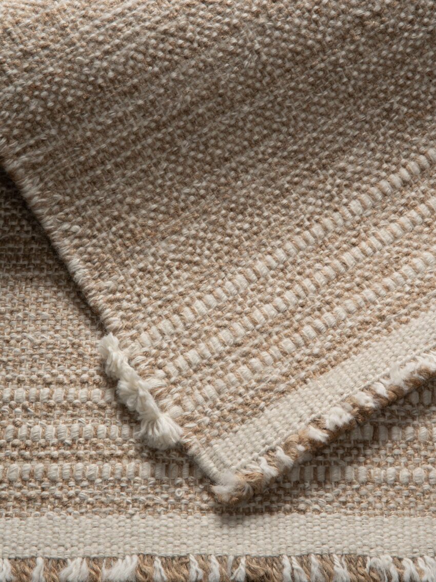 Burlap – Natural White