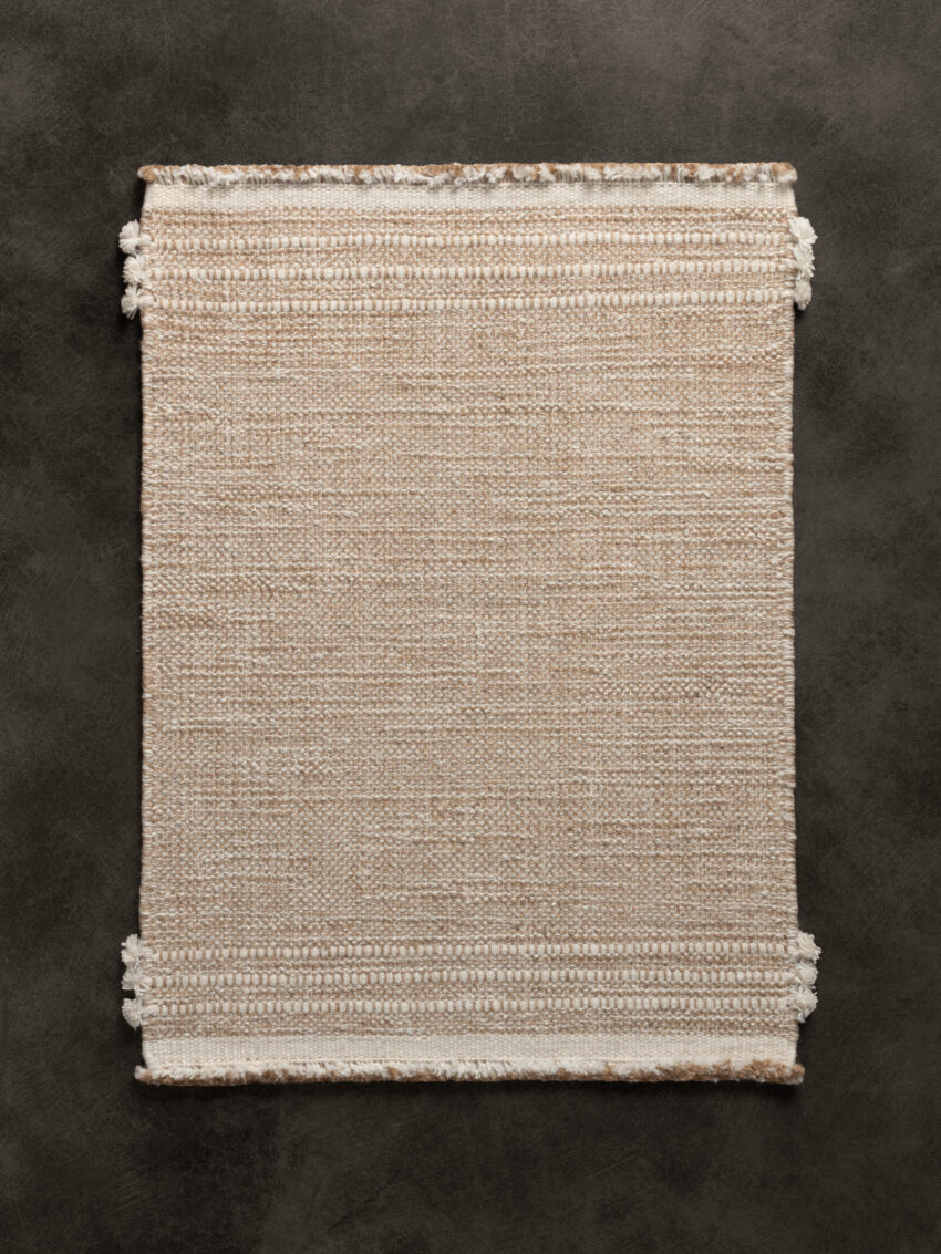 Burlap – Natural White
