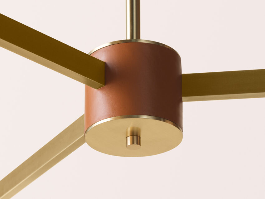 Rib Chandelier 3 Light