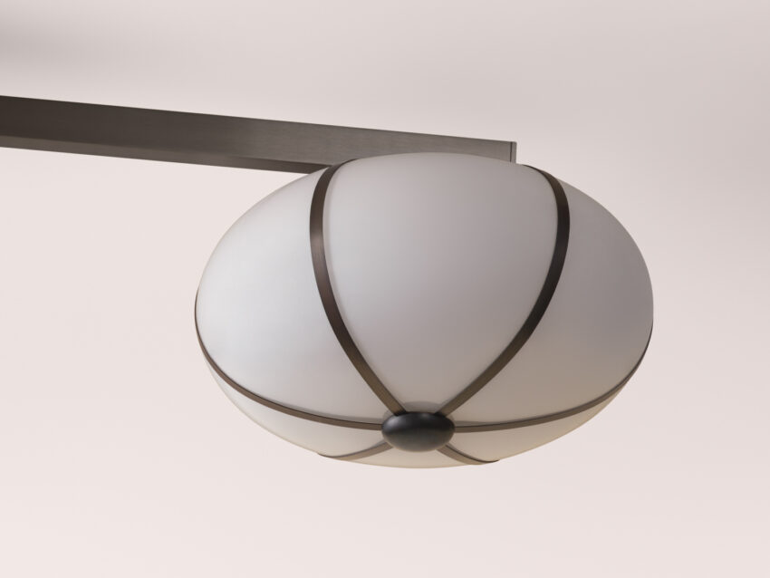 Rib Flushmount 3 Light