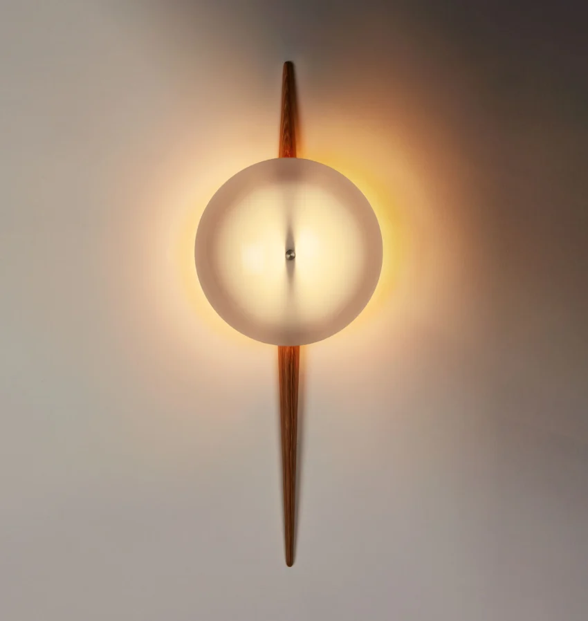 The Laddi Sconce - Round Shade