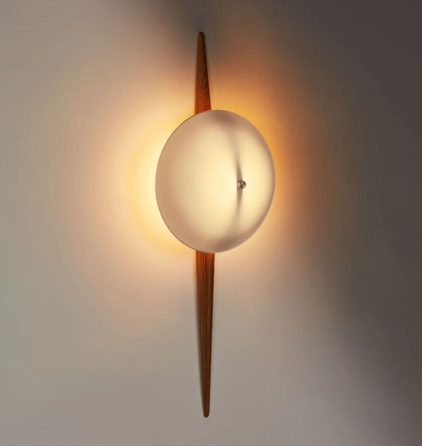 The Laddi Sconce - Round Shade