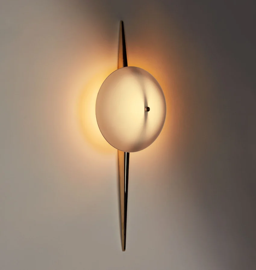 The Laddi Sconce - Round Shade