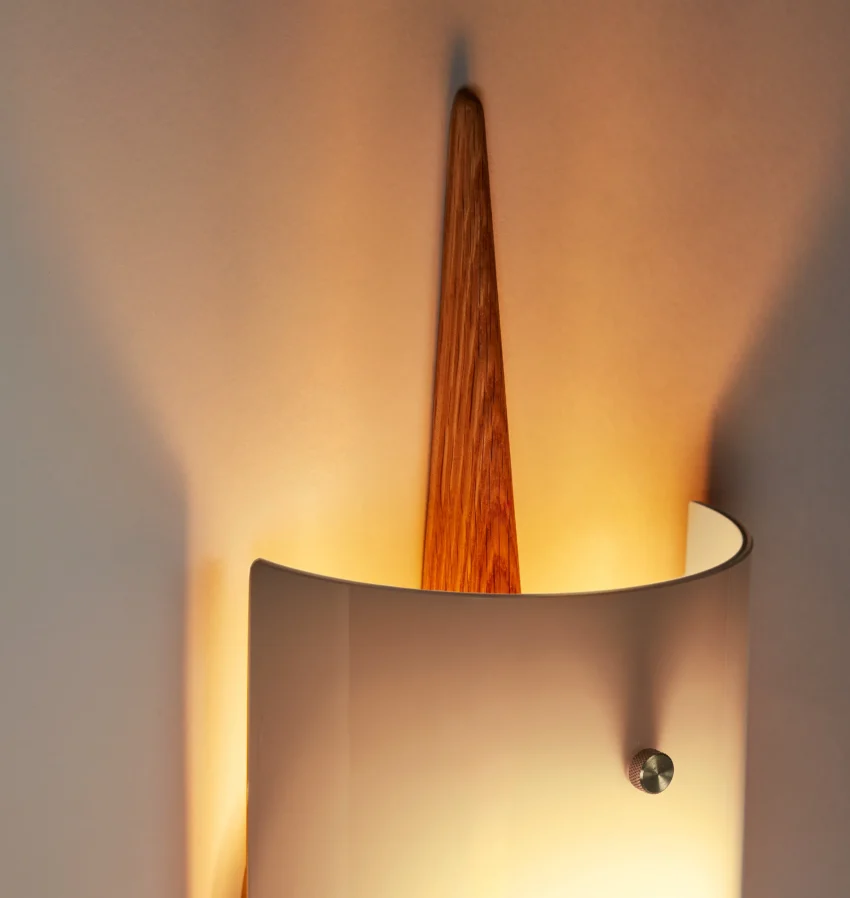 The Laddi Sconce - Cylinder Shade