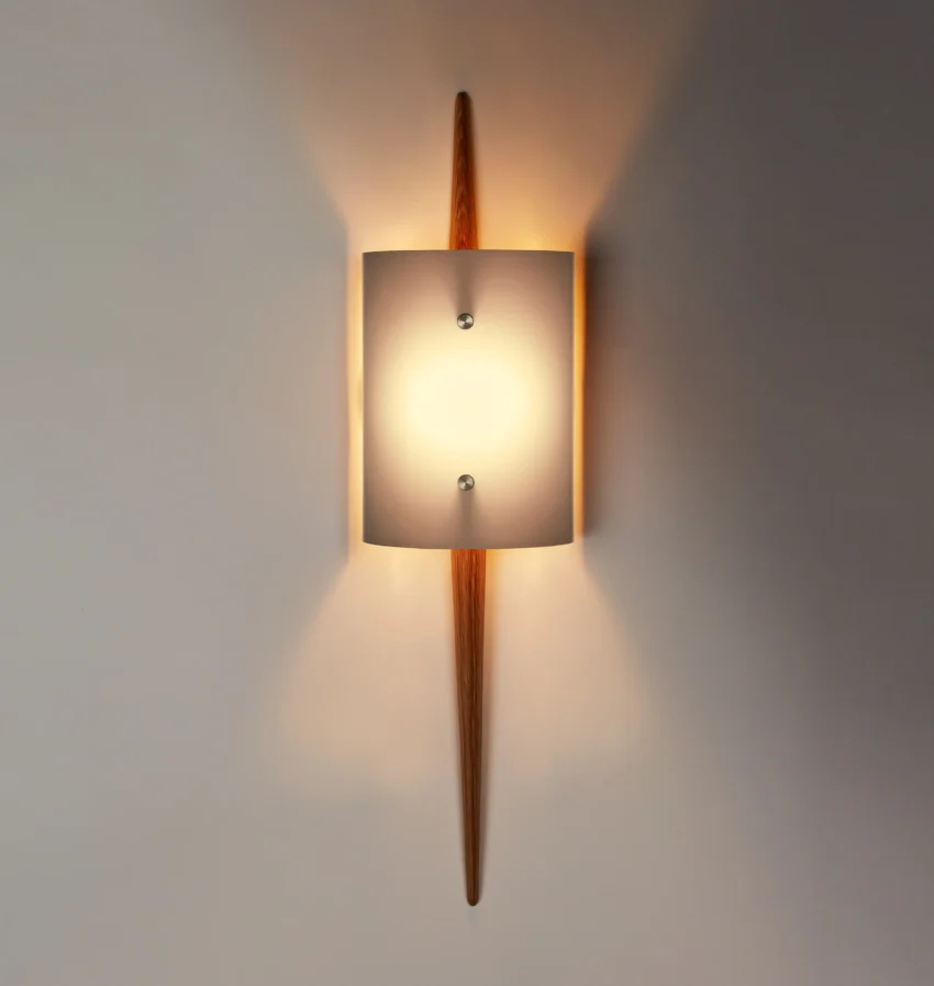 The Laddi Sconce - Cylinder Shade