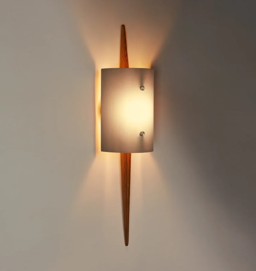 The Laddi Sconce - Cylinder Shade