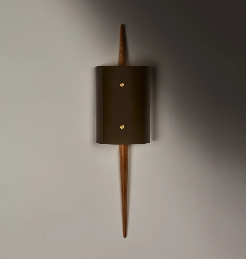 The Laddi Sconce - Cylinder Shade