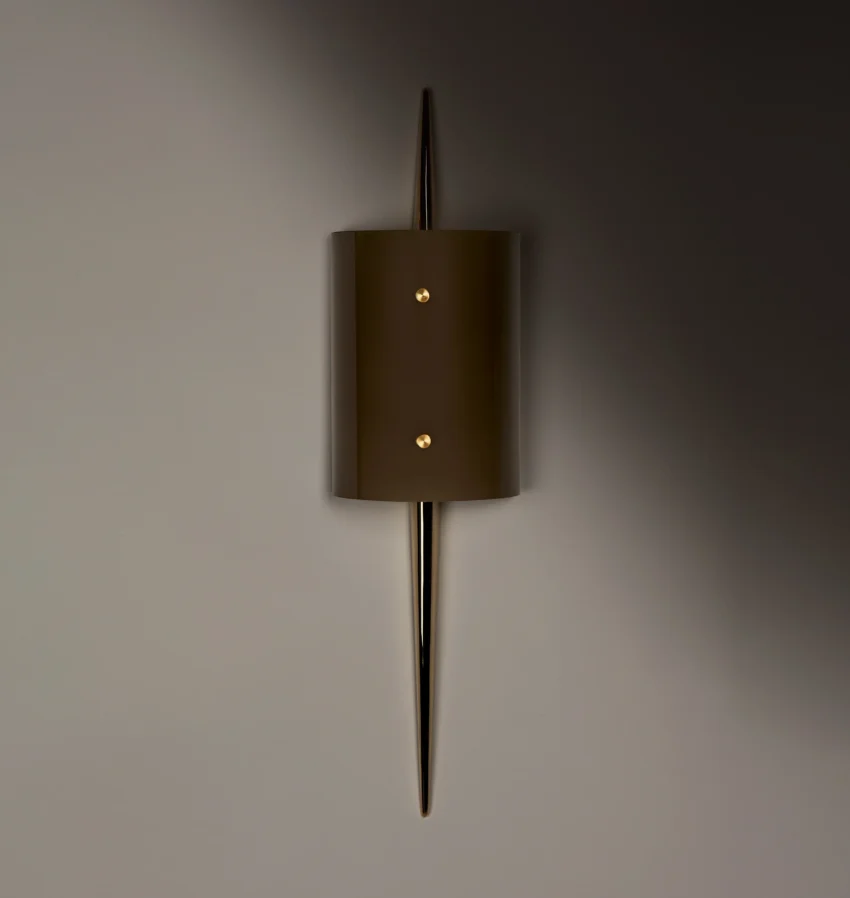 The Laddi Sconce - Cylinder Shade