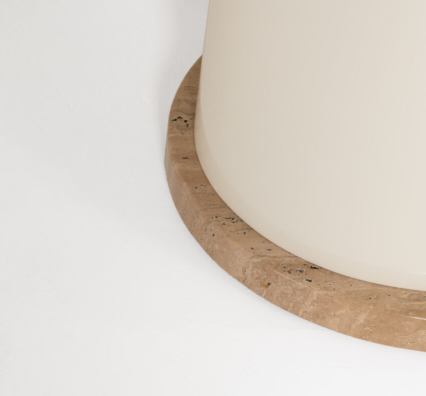 Travertine Console
