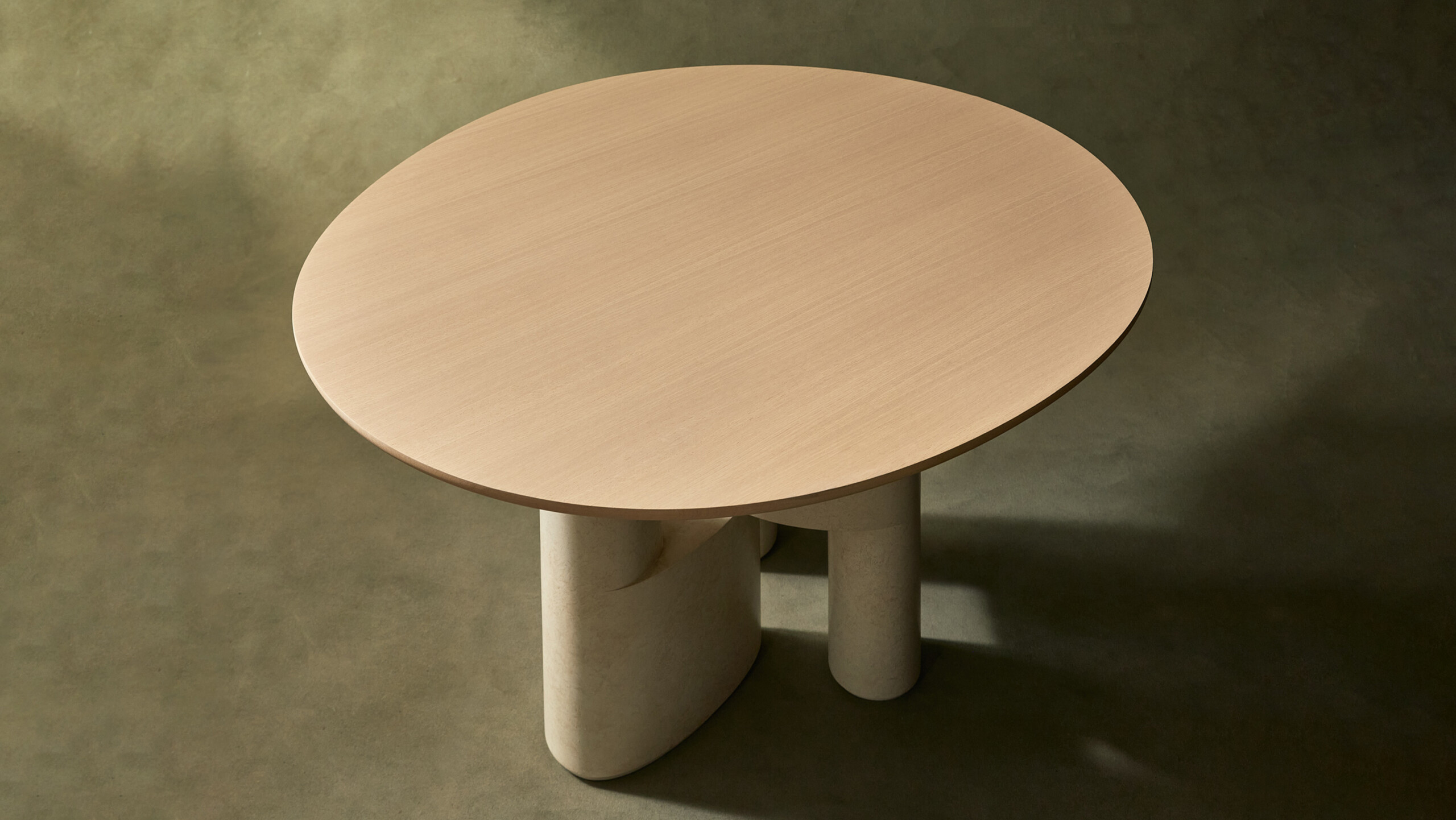 Interval Pedestal Table