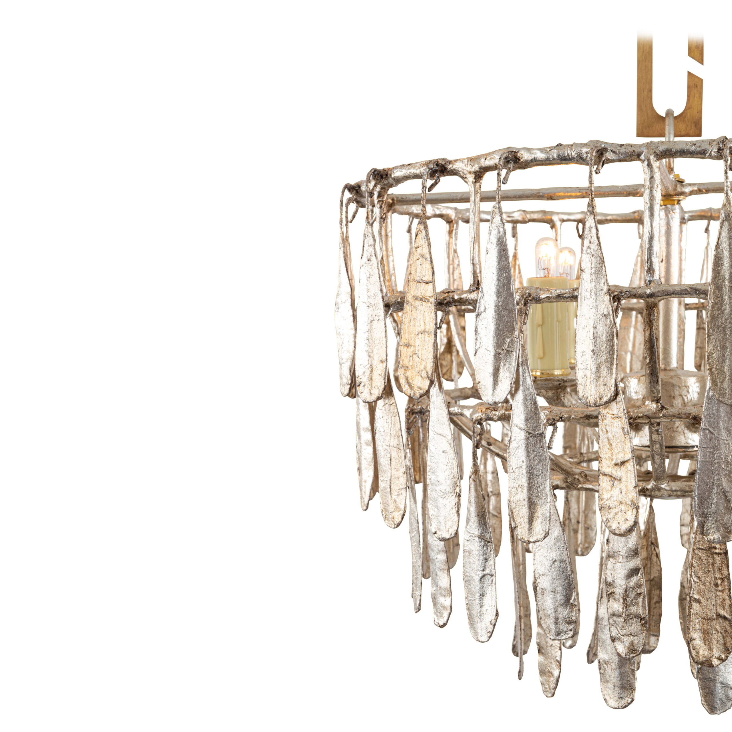 Gilded Cage Mini Chandelier