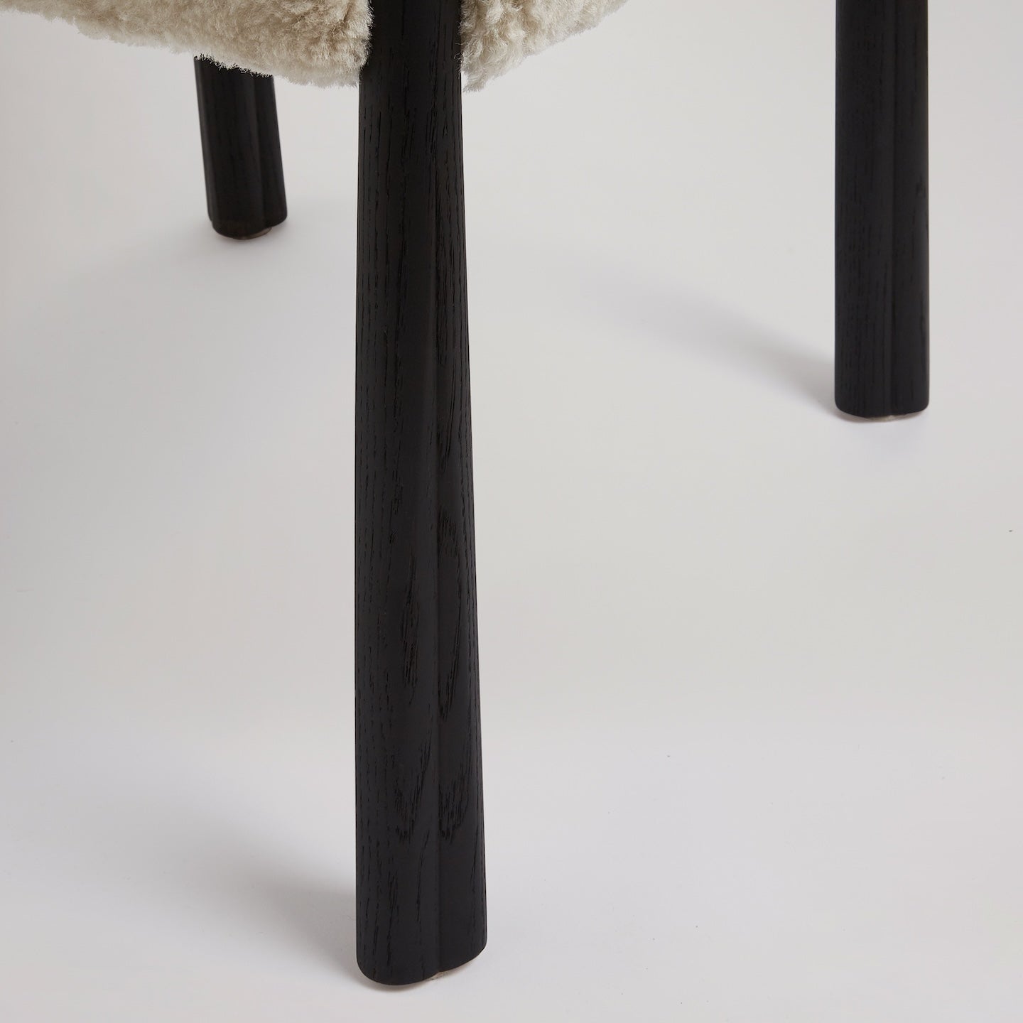 The Kudu Chair in Black Oak
