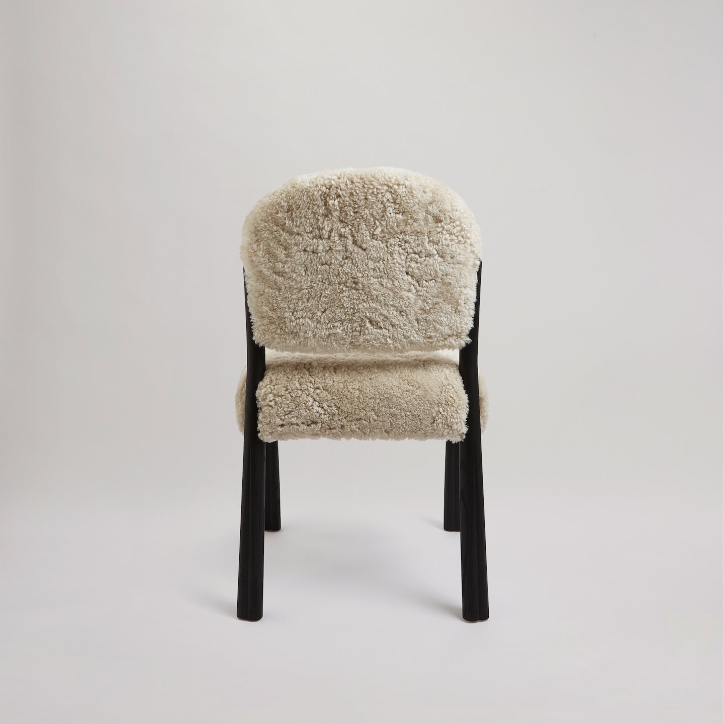 The Kudu Chair in Black Oak