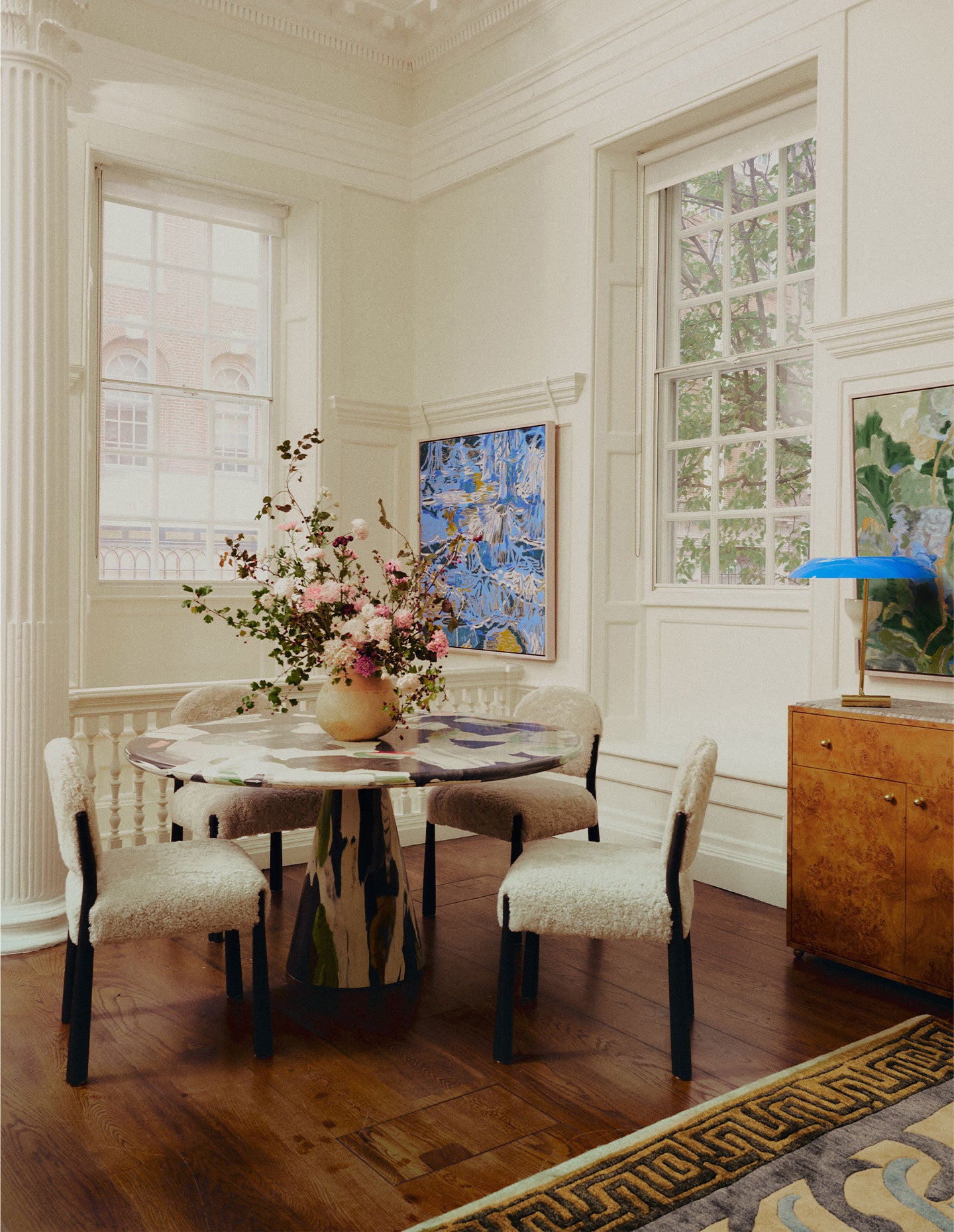 The Kudu Chair in Black Oak