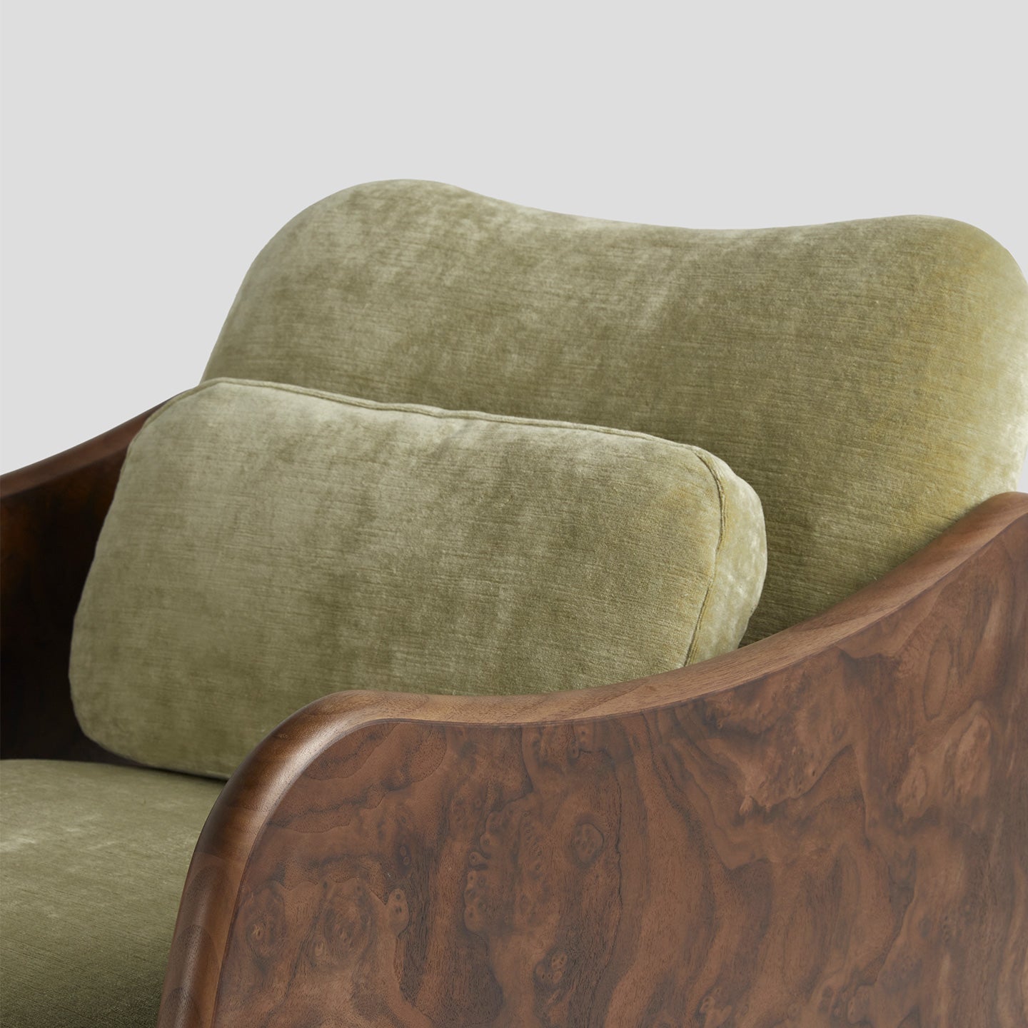 The Rhino Chair in Walnut