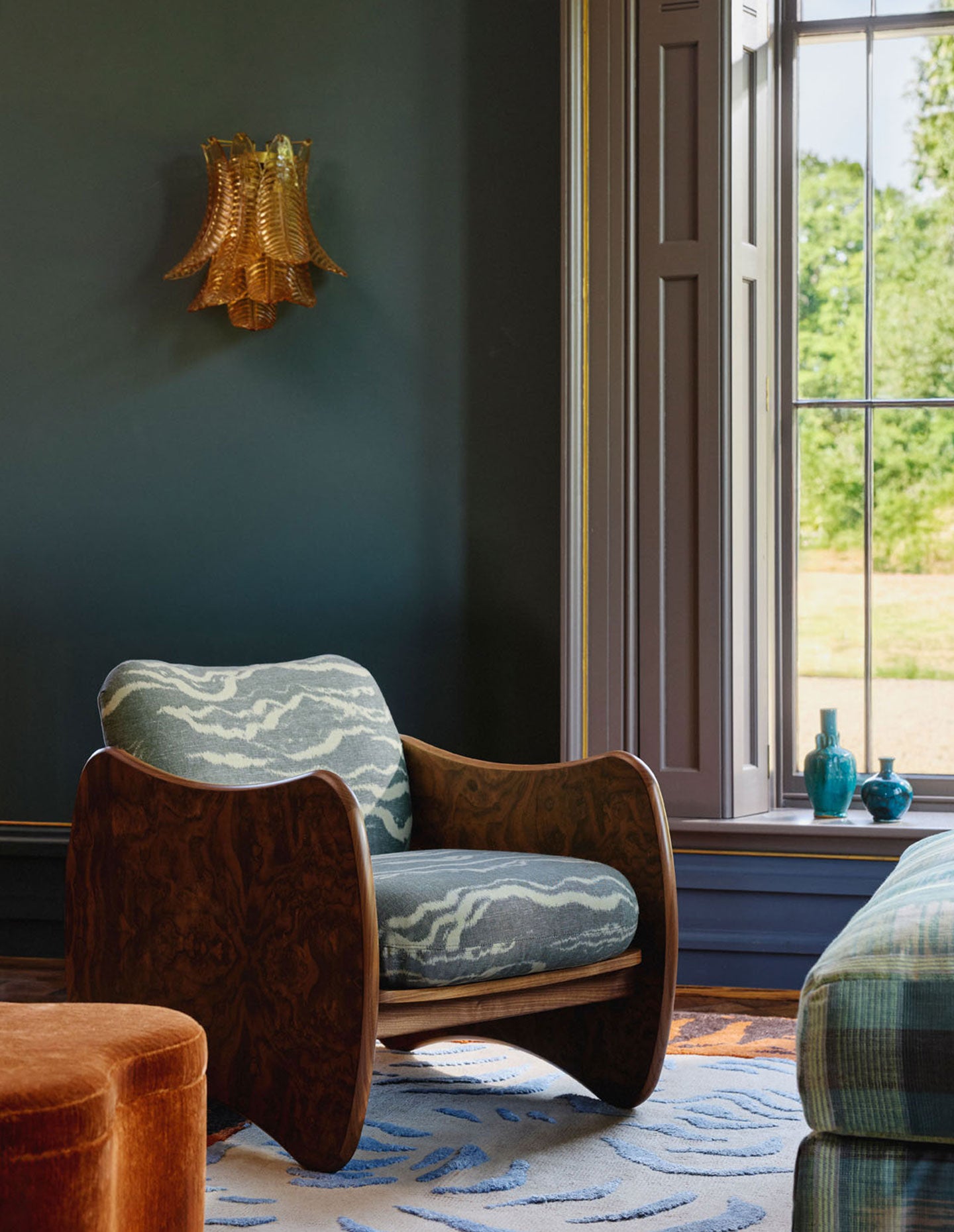 The Rhino Chair in Walnut