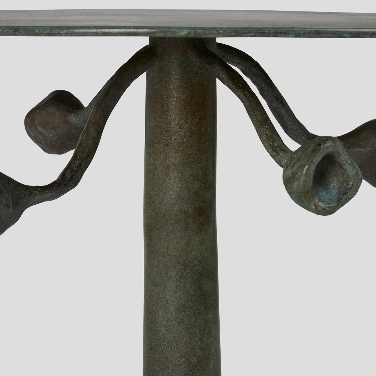 The Grace Table in Verdigris